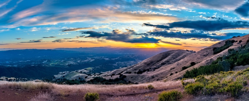 Mount Diablo Sunset