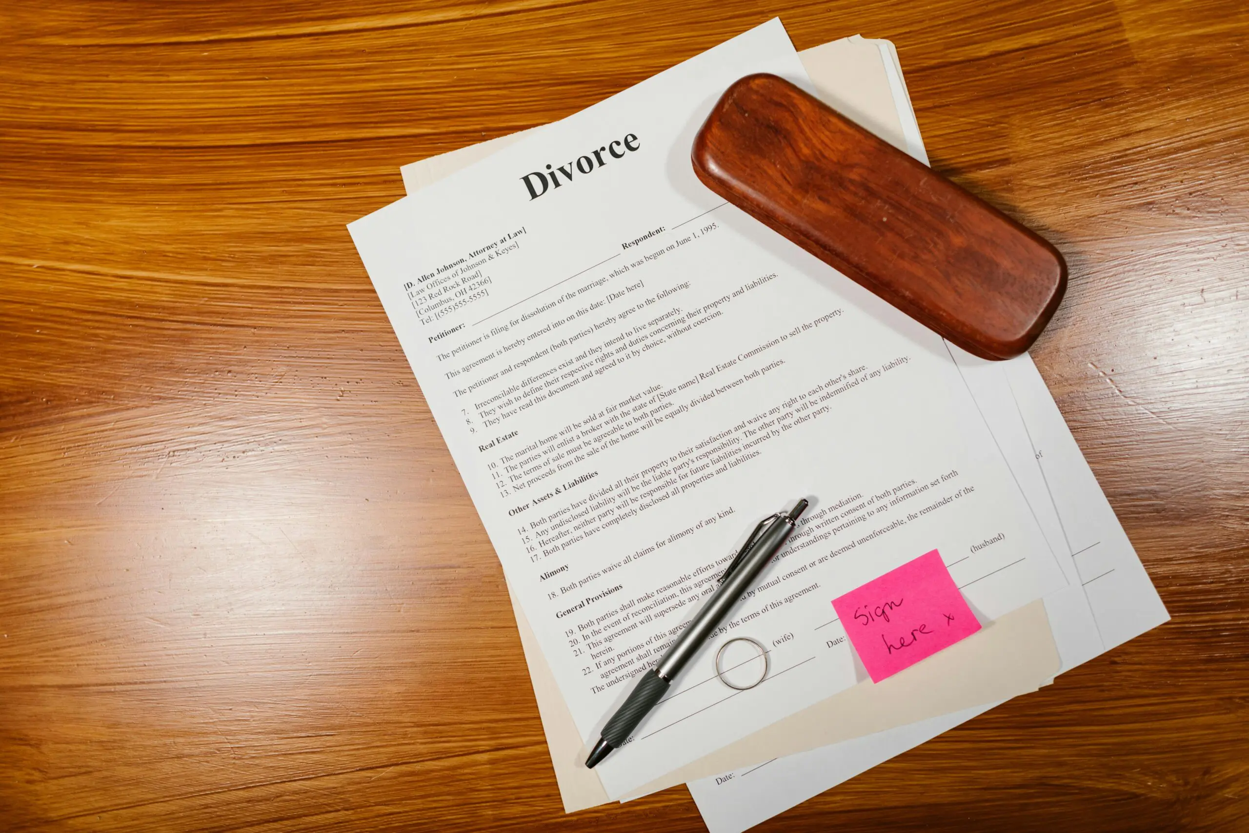 What is a no fault divorce?