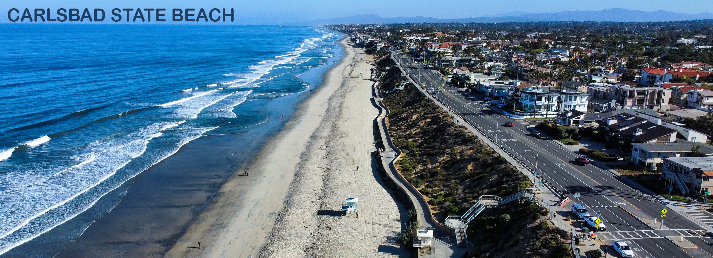 Carlsbad State Beach - courtesy of Carlsbad Divorce Attorney Paul J. Ryan at Ryan Family Law