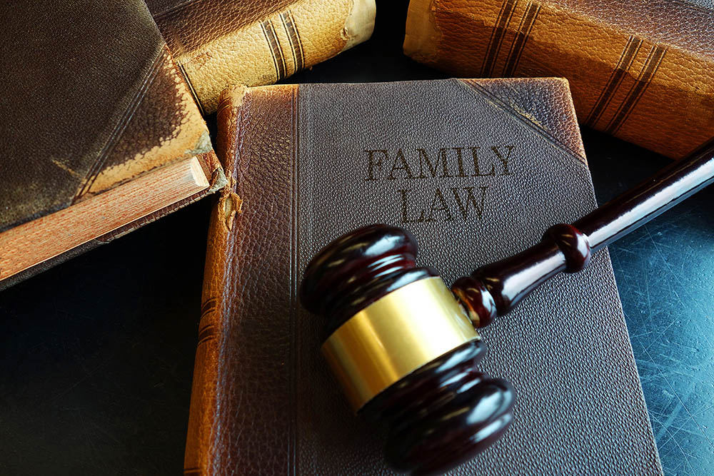 Family Law book with legal gavel - Ryan Family Law